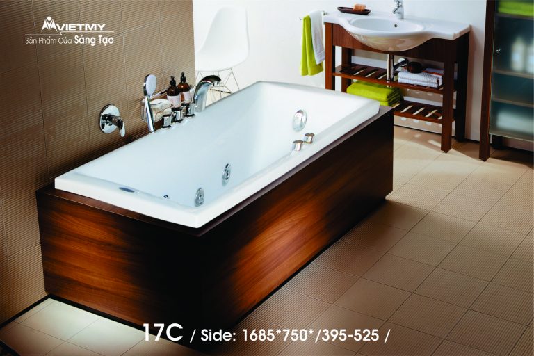 Bồn tắm xây Việt Mỹ 17C
